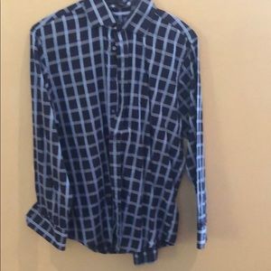 Bugatchi Checked Button Down Shirt